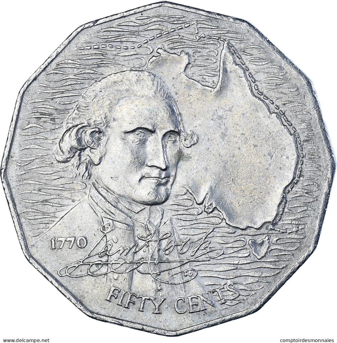 Monnaie, Australie, 50 Cents, 1970 - 50 Cents