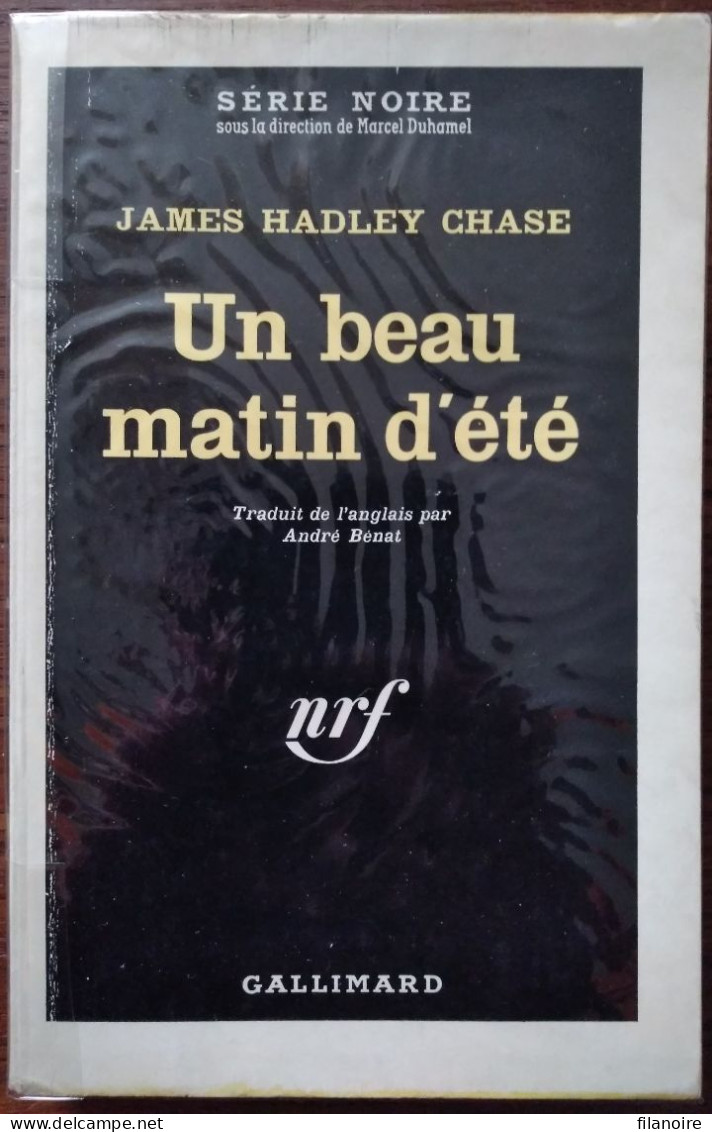 James Hadley CHASE Un Beau Matin D’été Série Noire N°815 (06/1966) - Série Noire