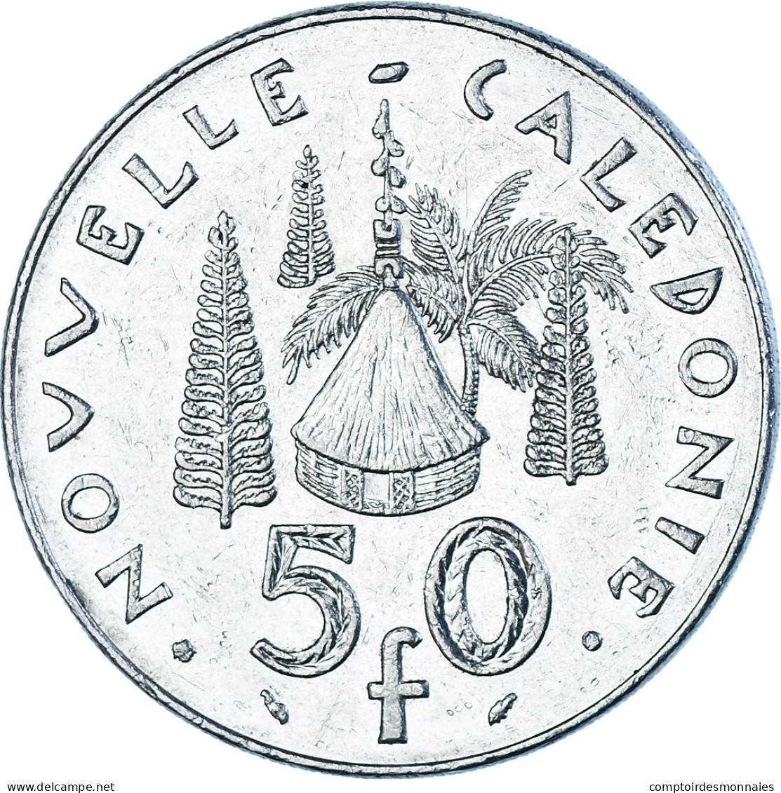 Monnaie, Nouvelle-Calédonie, 50 Francs, 1983 - Nieuw-Caledonië