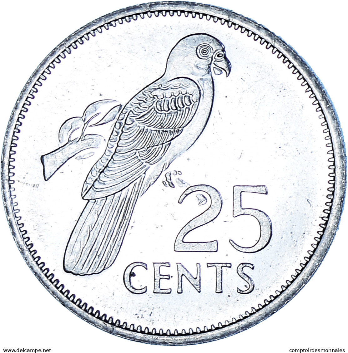 Monnaie, Seychelles, 25 Cents, 1993 - Seychelles