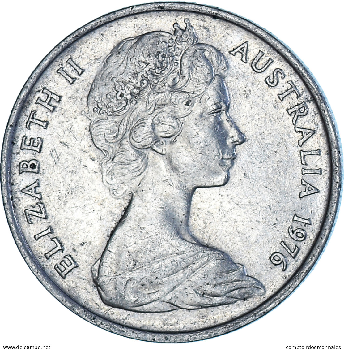 Monnaie, Australie, 5 Cents, 1976 - 5 Cents