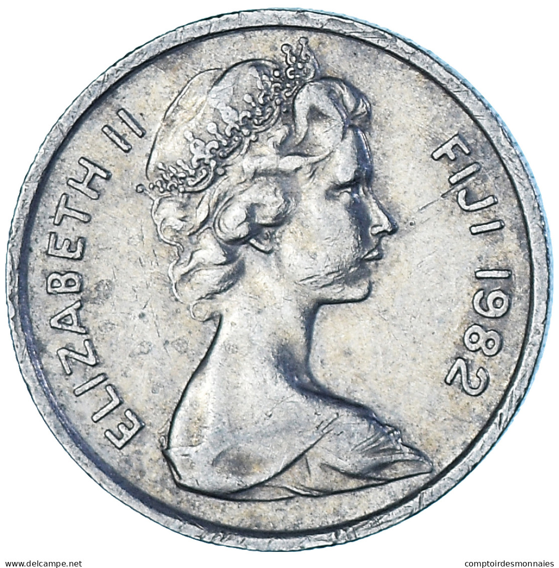 Monnaie, Fidji, 5 Cents, 1982 - Fidji