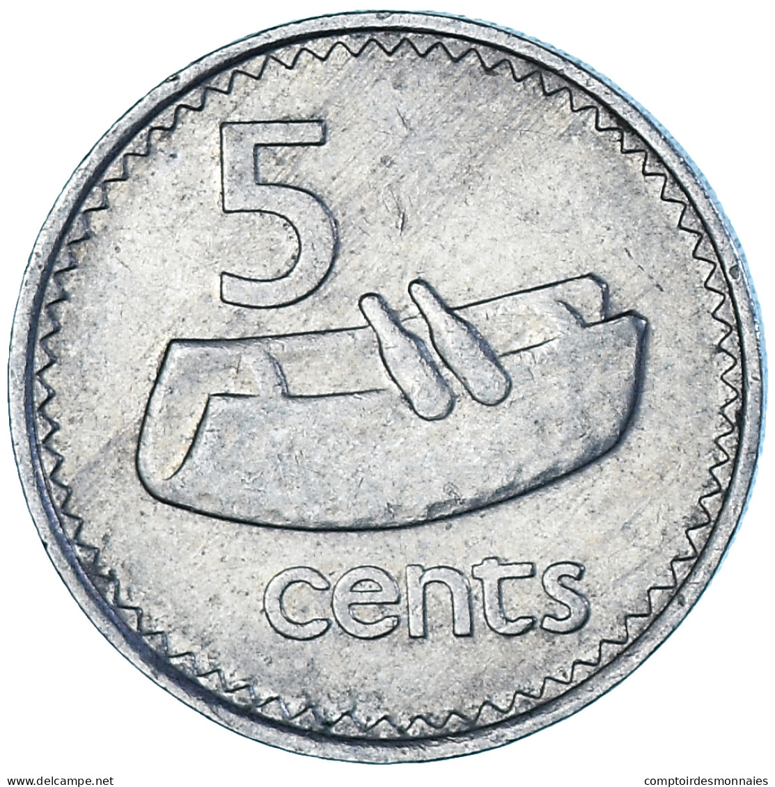 Monnaie, Fidji, 5 Cents, 1982 - Fiji