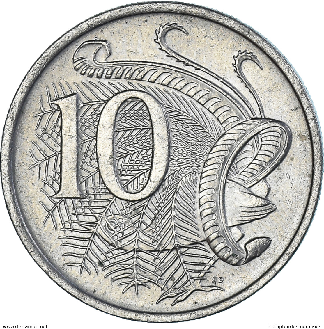 Monnaie, Australie, 10 Cents, 1980 - 10 Cents