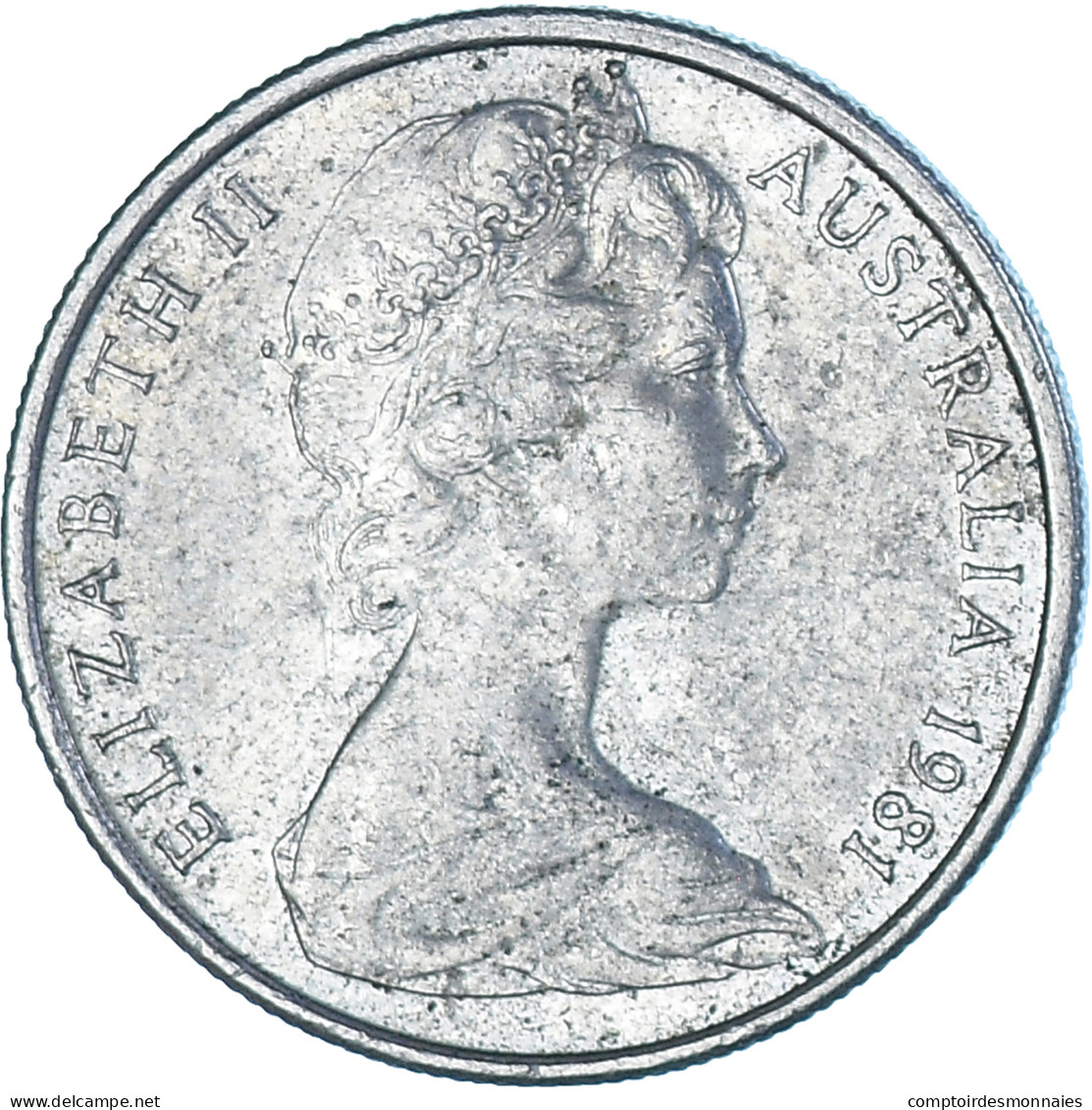 Monnaie, Australie, 5 Cents, 1981 - 5 Cents