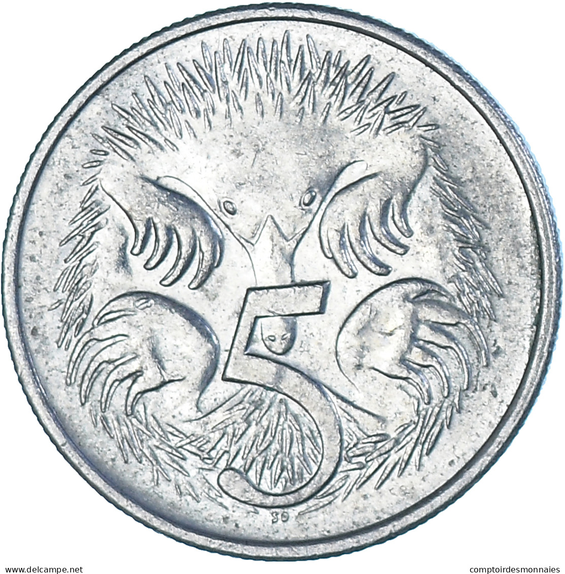 Monnaie, Australie, 5 Cents, 1981 - 5 Cents