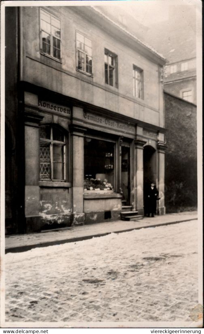 ! Alte Foto Ansichtskarte Aus Freiberg In Sachsen, 1939, Geschäft - Freiberg (Sachsen)