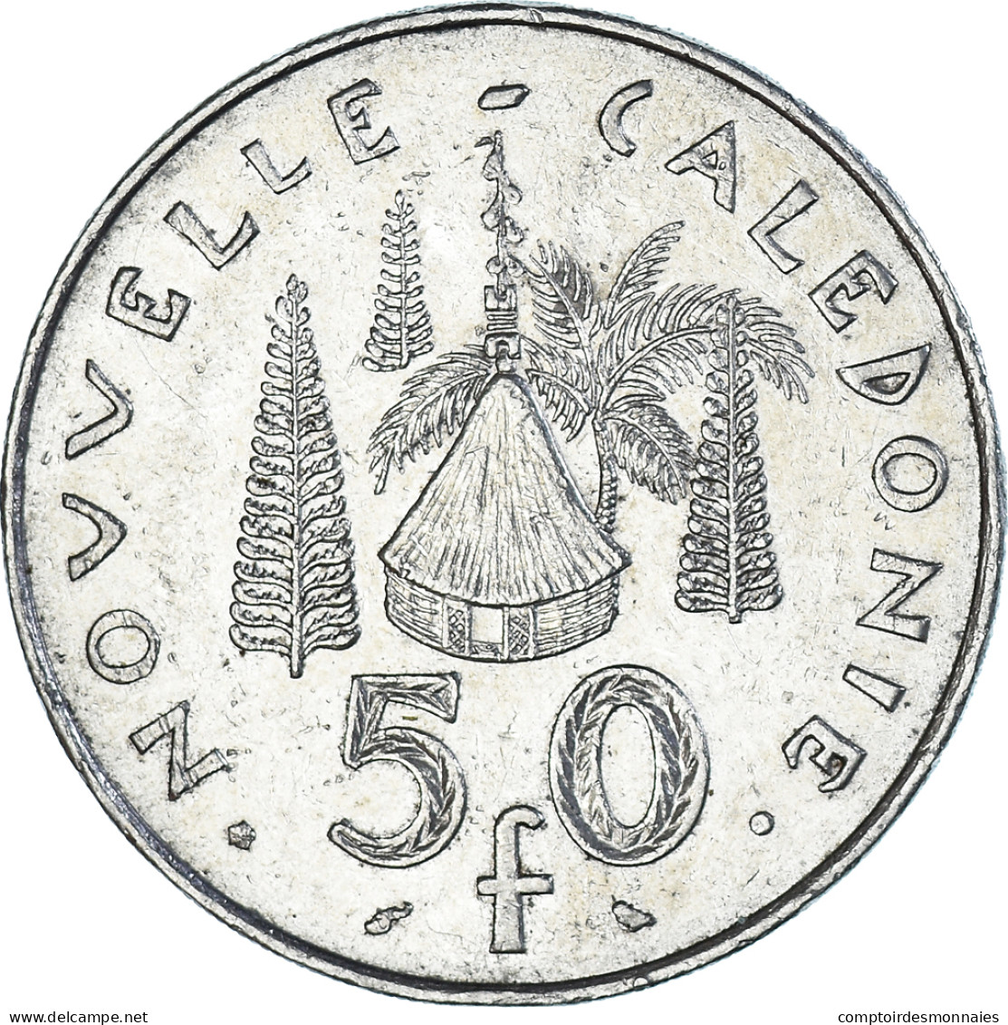 Monnaie, Nouvelle-Calédonie, 50 Francs, 1972 - Nieuw-Caledonië