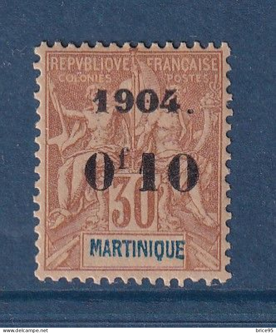 Martinique - YT N° 54 * - Neuf Avec Charnière - 1904 - Neufs