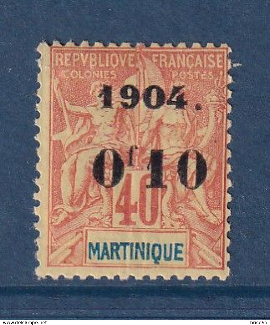 Martinique - YT N° 55 * - Neuf Avec Charnière - 1904 - Neufs