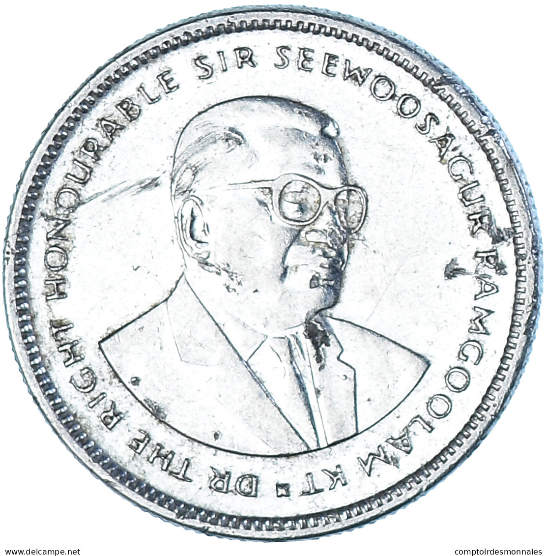 Monnaie, Maurice, 20 Cents, 1987 - Maurice