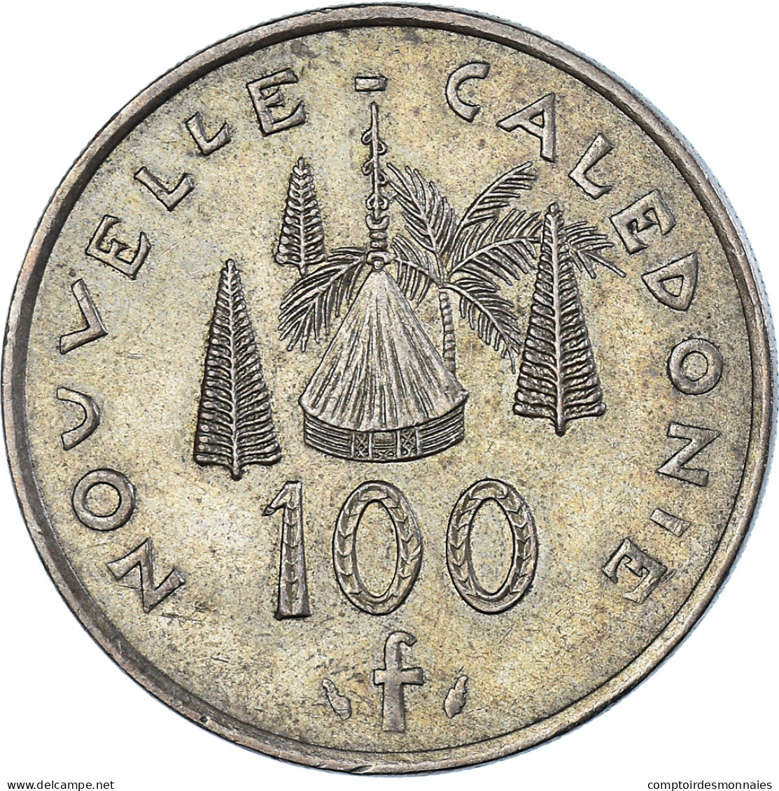 Monnaie, Nouvelle-Calédonie, 100 Francs, 1987 - New Caledonia