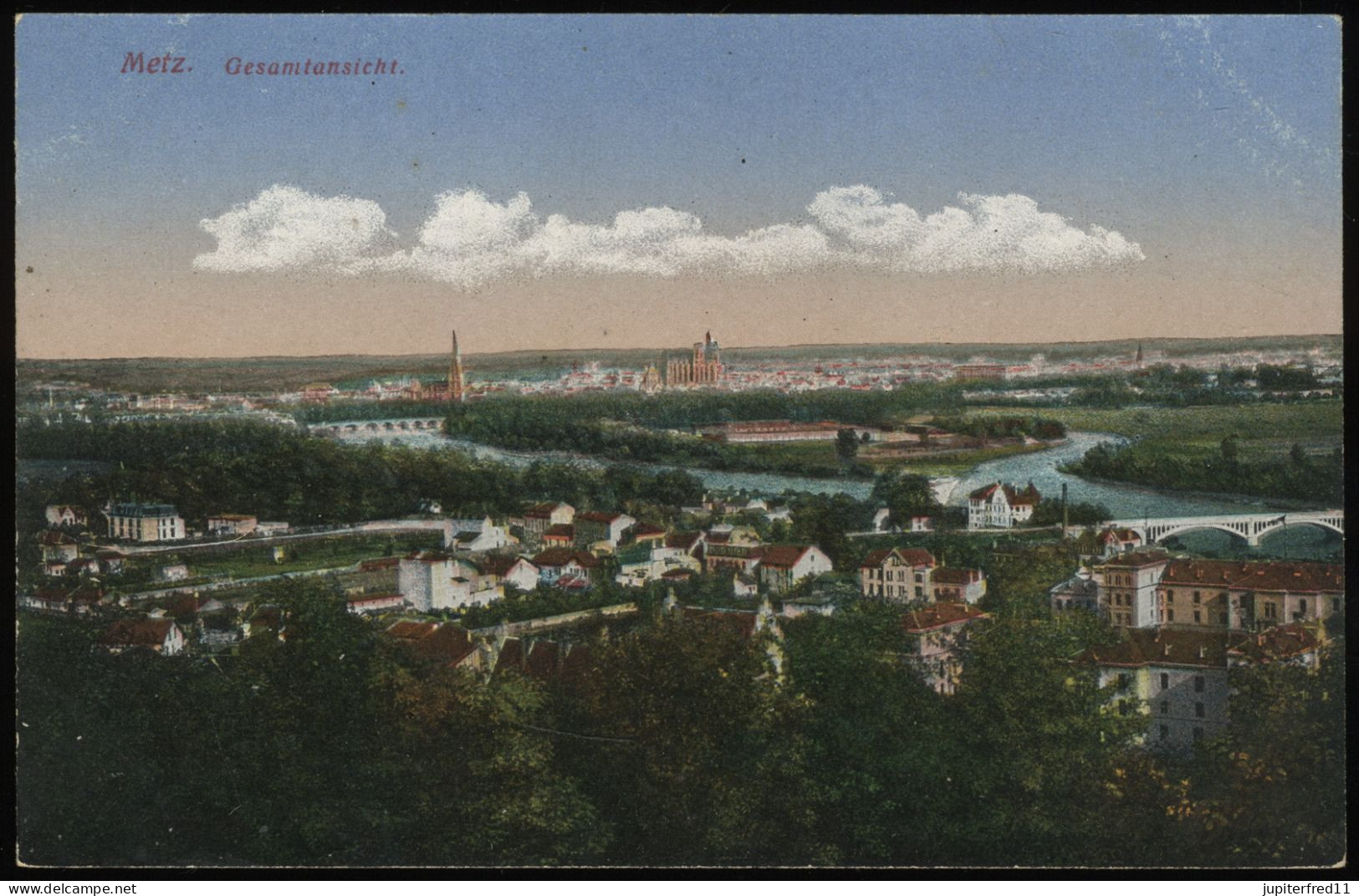 (C7548) AK Metz (Lothringen) 1915 - Lothringen