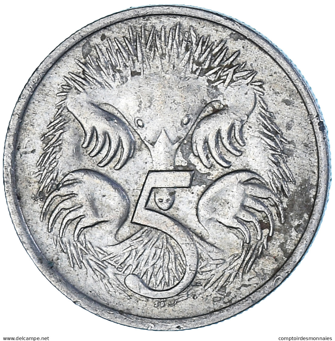 Monnaie, Australie, 5 Cents, 1980 - 5 Cents