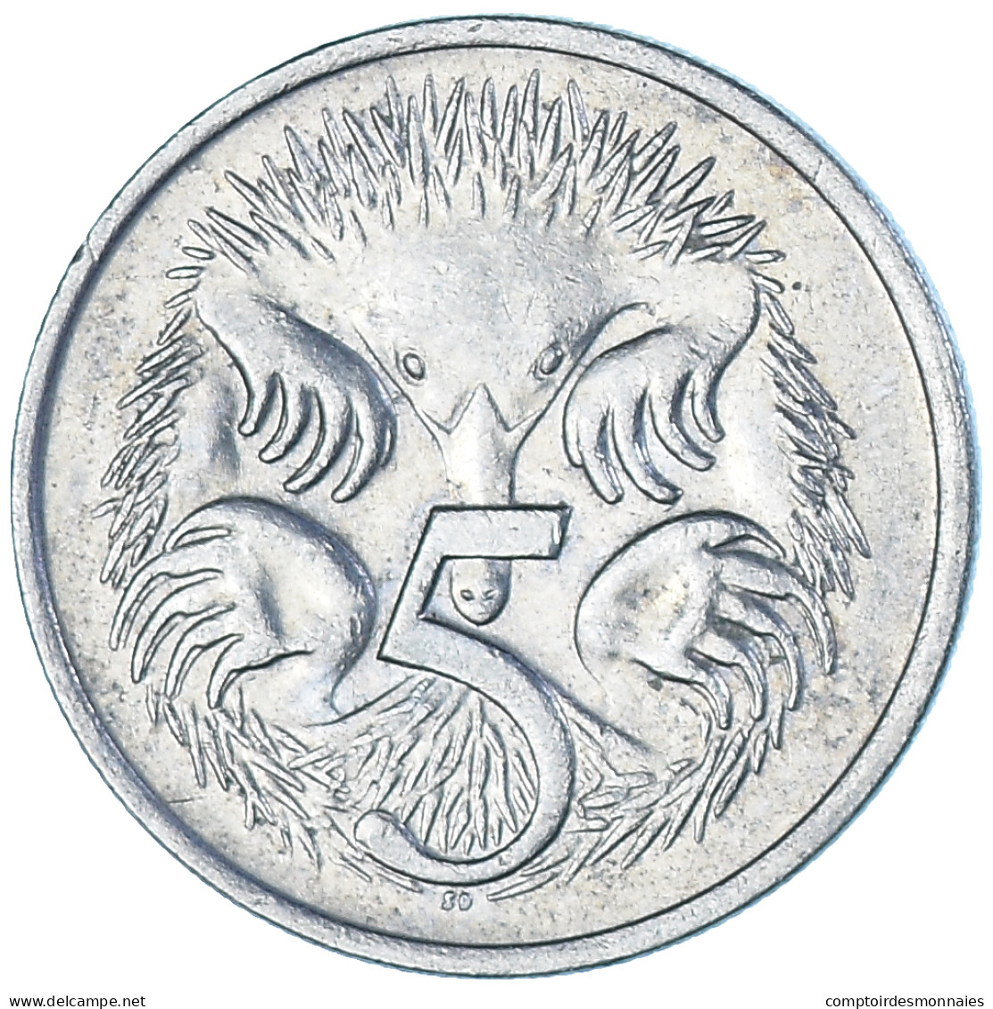 Monnaie, Australie, 5 Cents, 1982 - 5 Cents