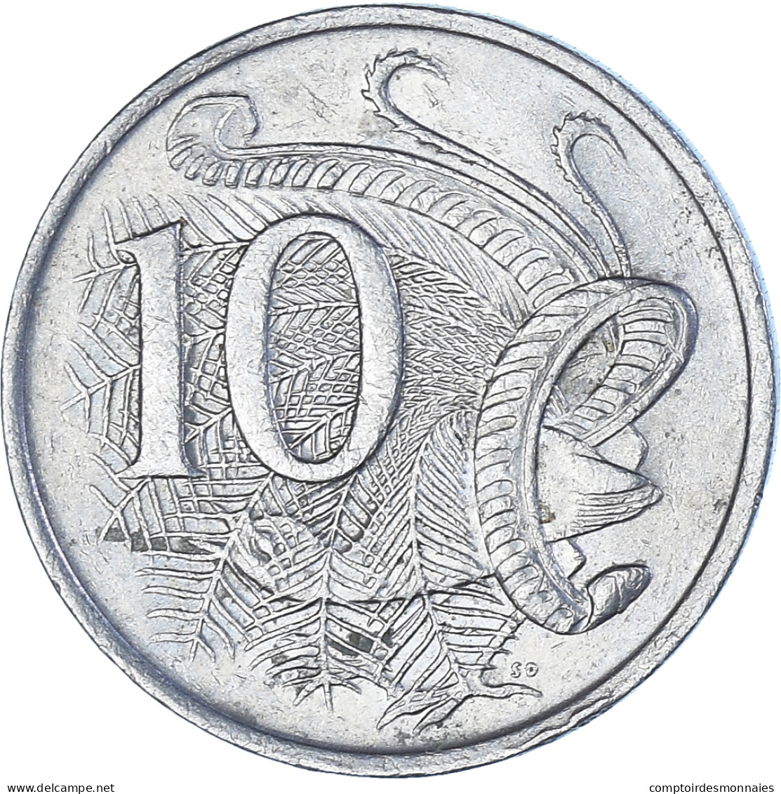 Monnaie, Australie, 10 Cents, 1981 - 10 Cents