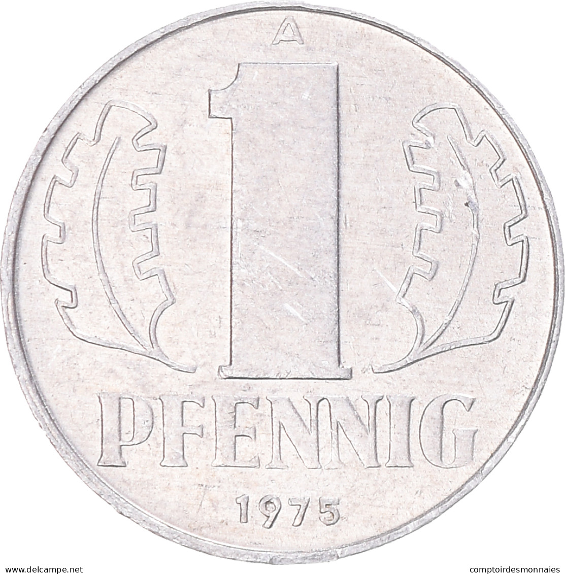 République Démocratique Allemande, Pfennig, 1975 - 1 Pfennig