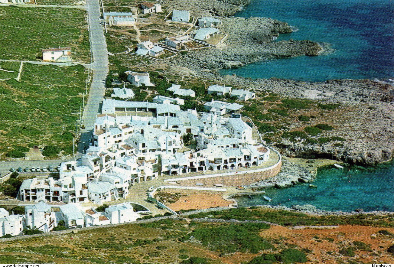 Menorca Belle Vue Aérienne Village De Pêcheurs - Menorca