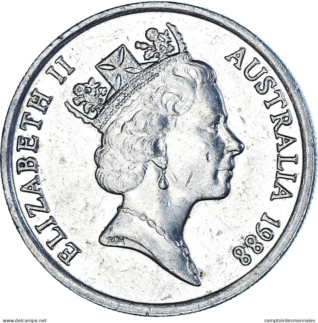 Monnaie, Australie, 10 Cents, 1988 - 10 Cents