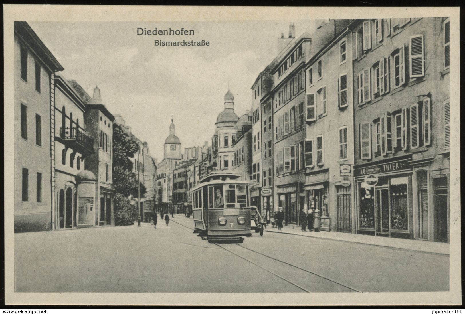 (C7571) AK Diedenhofen Thionville (Lothringen), Bismarckstraße - Lothringen