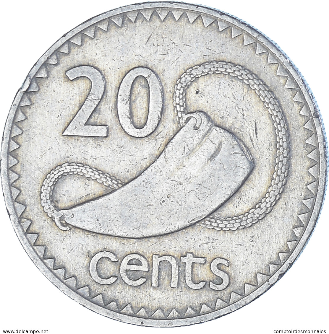 Monnaie, Fidji, 20 Cents, 1969 - Fidschi