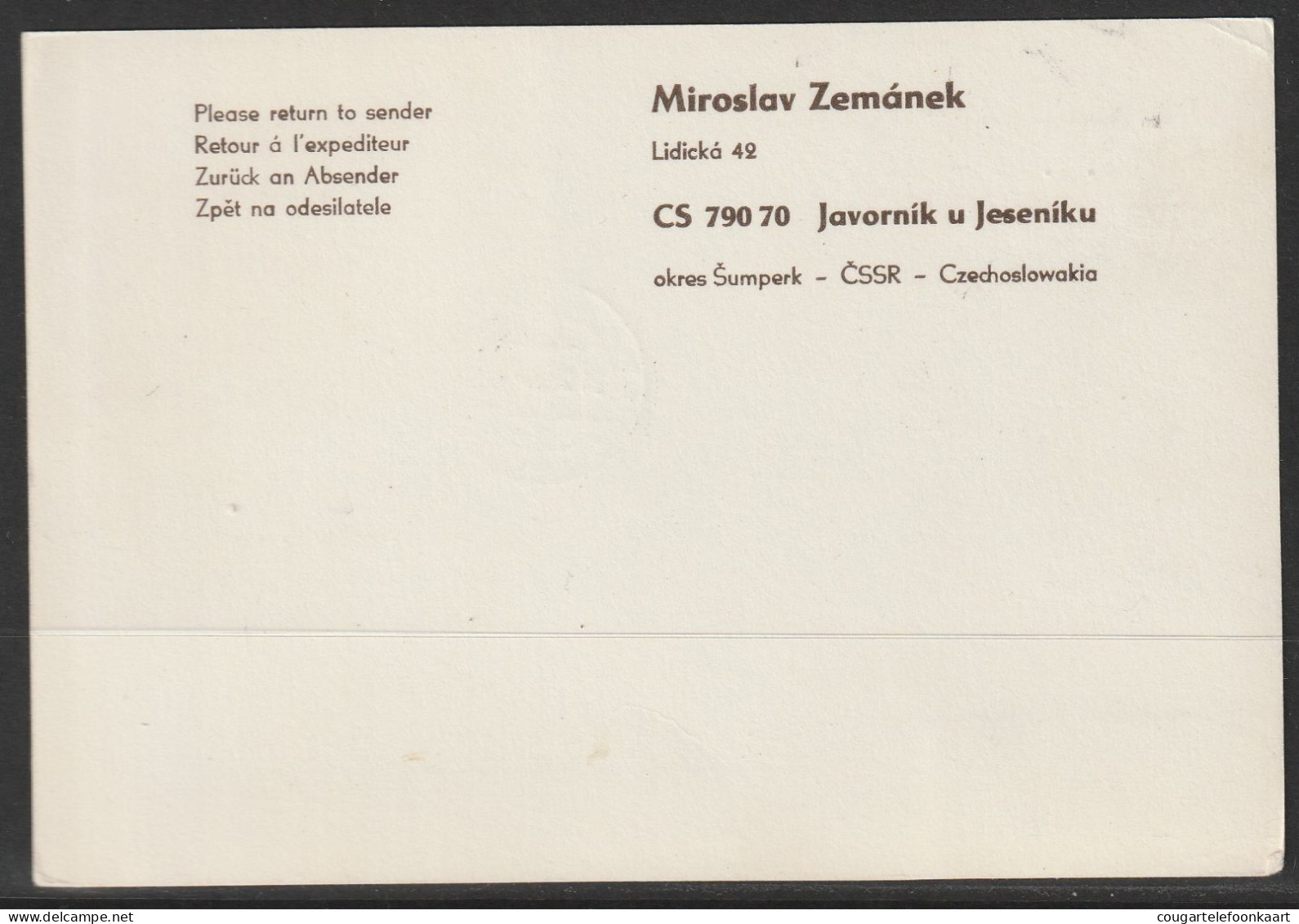 1990, AY, Special Flight Card, Javornik-Helsinki-Leipzig, Zuleitungspost - Posta Aerea