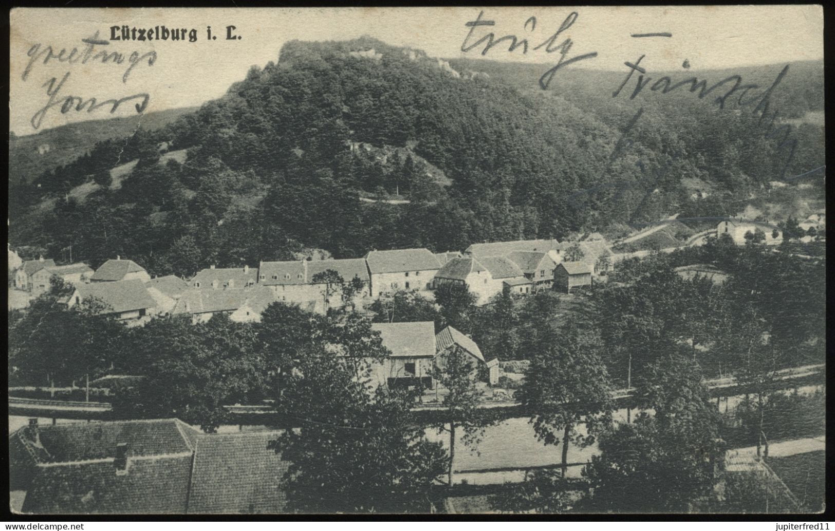 (C7600) AK Lützelburg In Lothringen 1909 - Lothringen