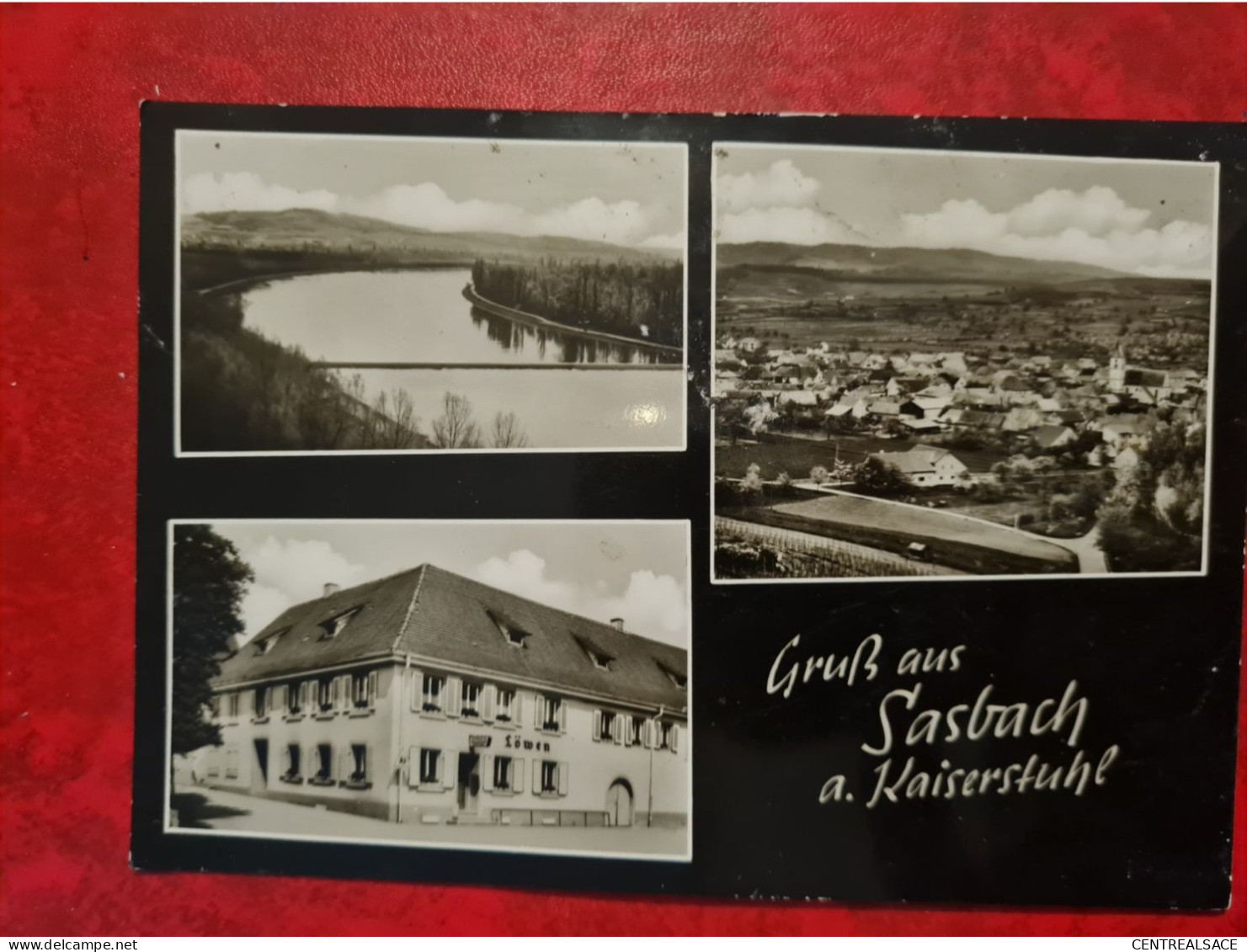 Carte GASTHAUS ZUR LOWEN ENDINGEN GRUSS AUS SASBACH - Endingen