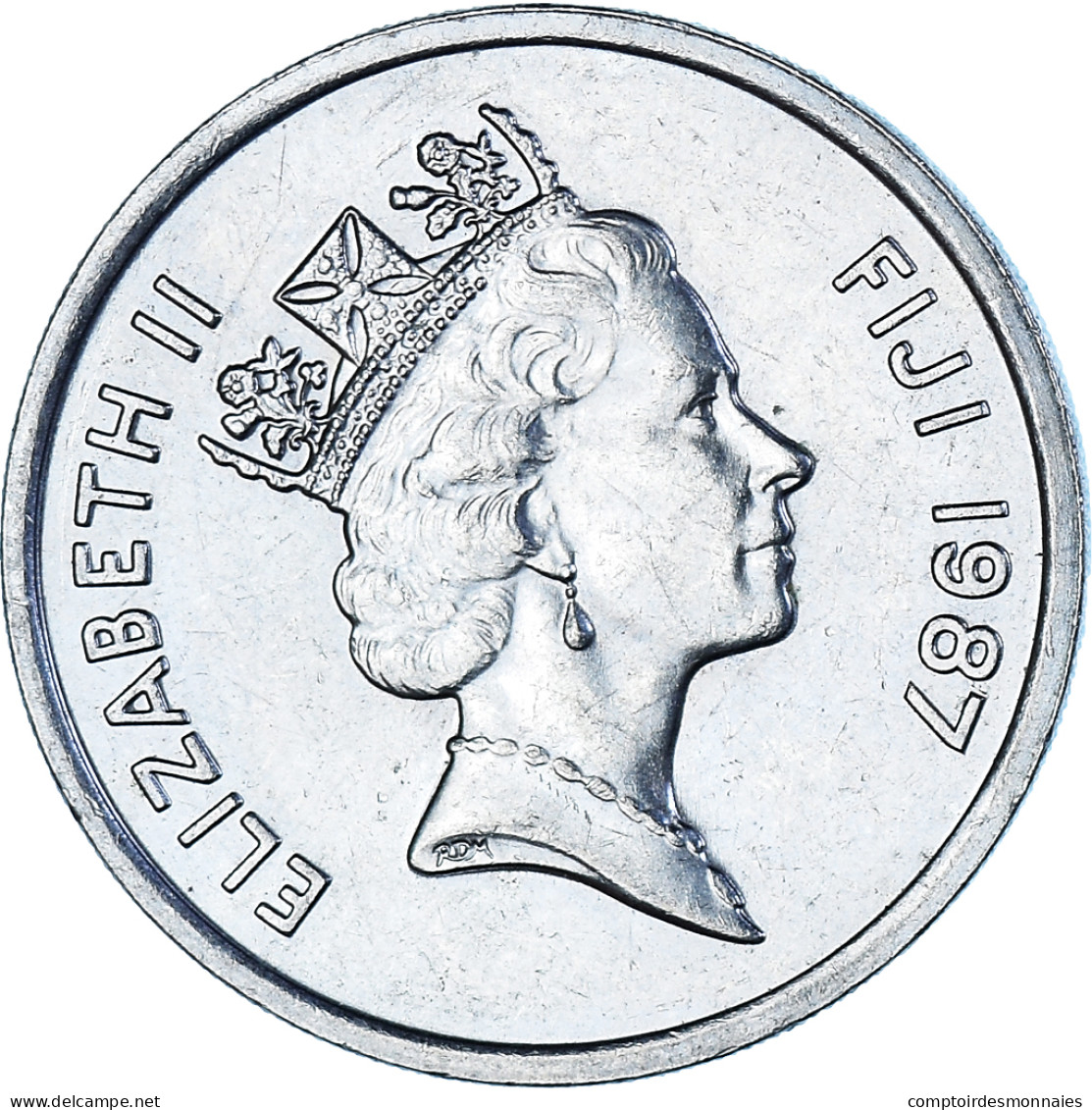 Monnaie, Fidji, 20 Cents, 1987 - Fidschi