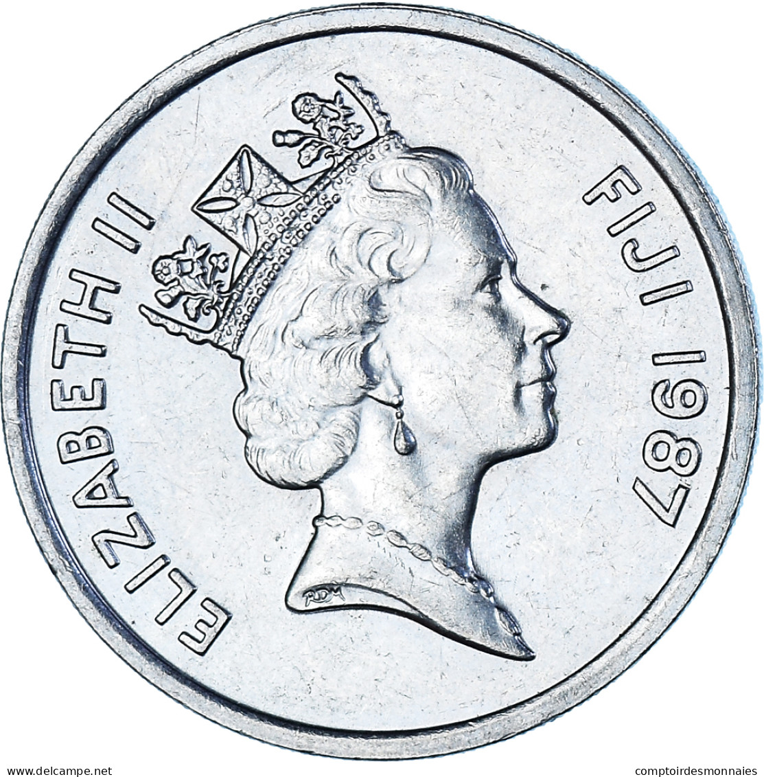 Monnaie, Fidji, 20 Cents, 1987 - Fidji