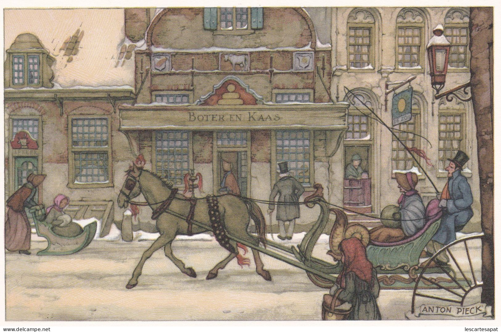 Signée Anton Pieck - Pieck, Anton