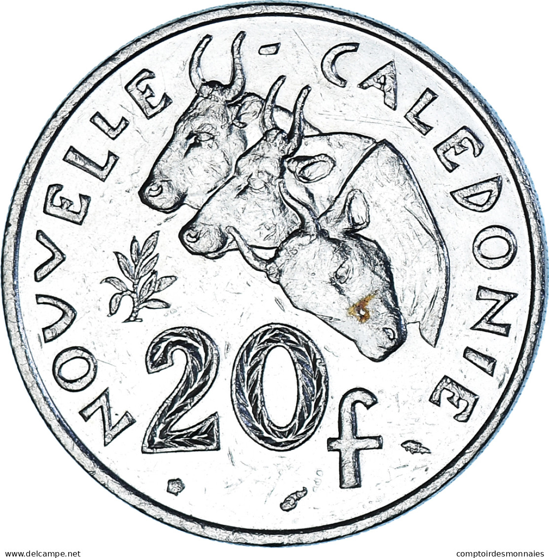 Monnaie, Nouvelle-Calédonie, 20 Francs, 1986 - Nueva Caledonia