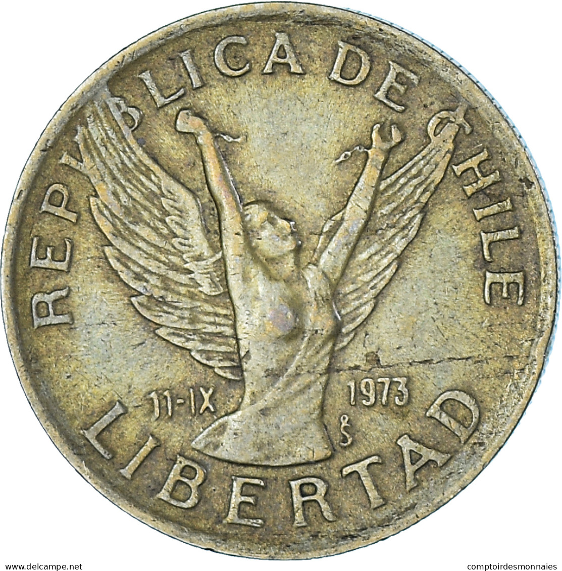 Monnaie, Chili, 10 Pesos, 1988 - Chili