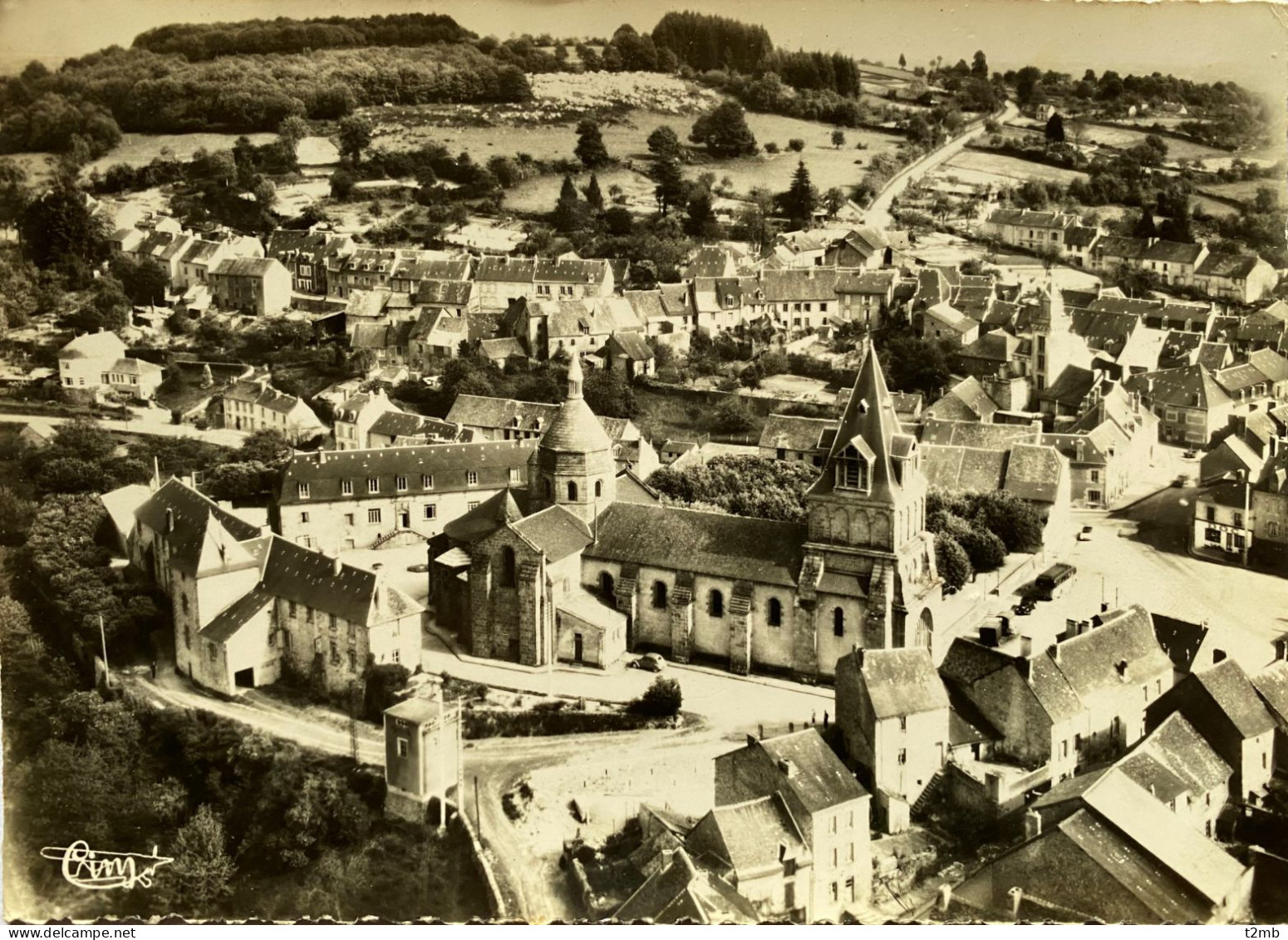 CPSM - BENEVENT L'ABBAYE (Creuse), Vue Générale - Benevent L'Abbaye