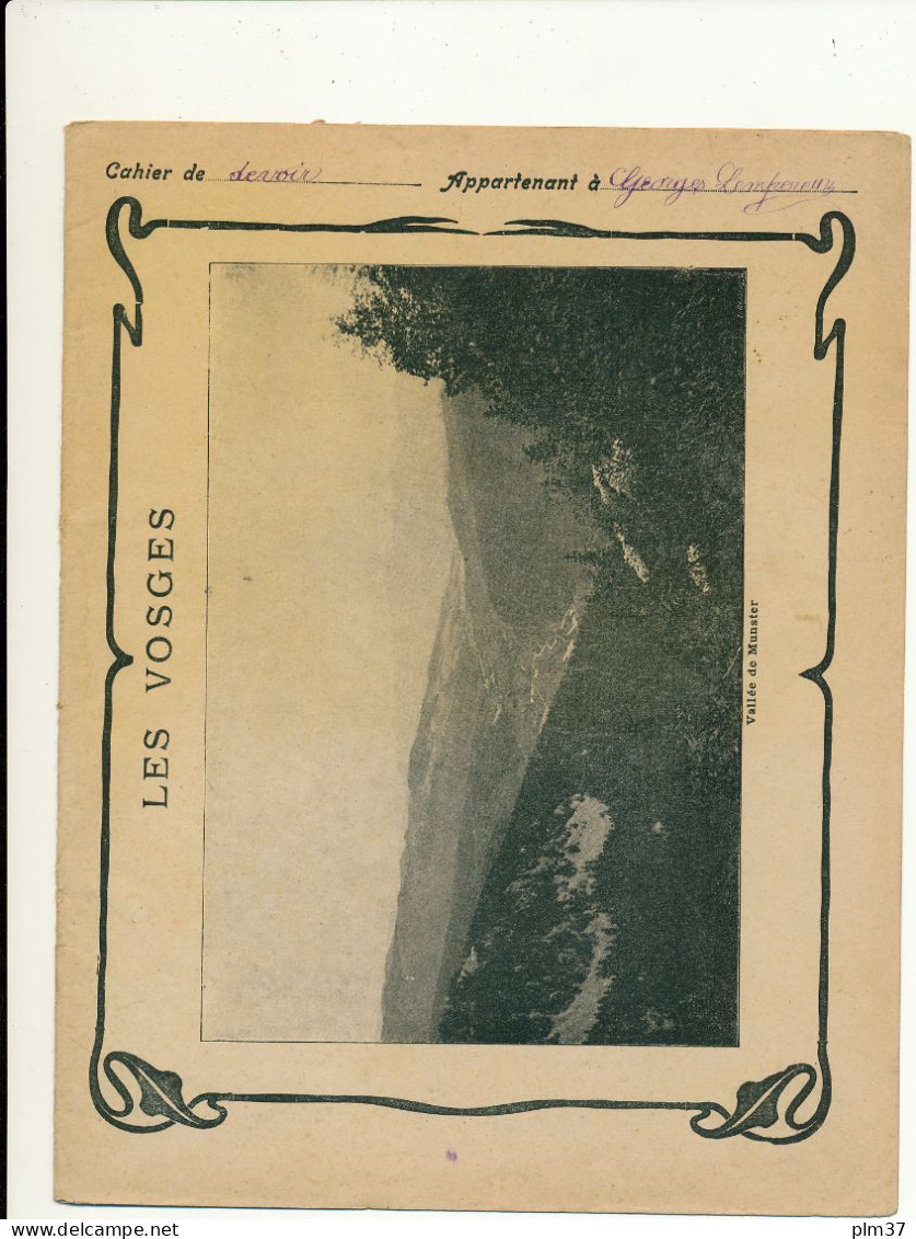 Couverture De Cahier - Les Vosges, Gray, Le Puy - L. Geisler - Protège-cahiers