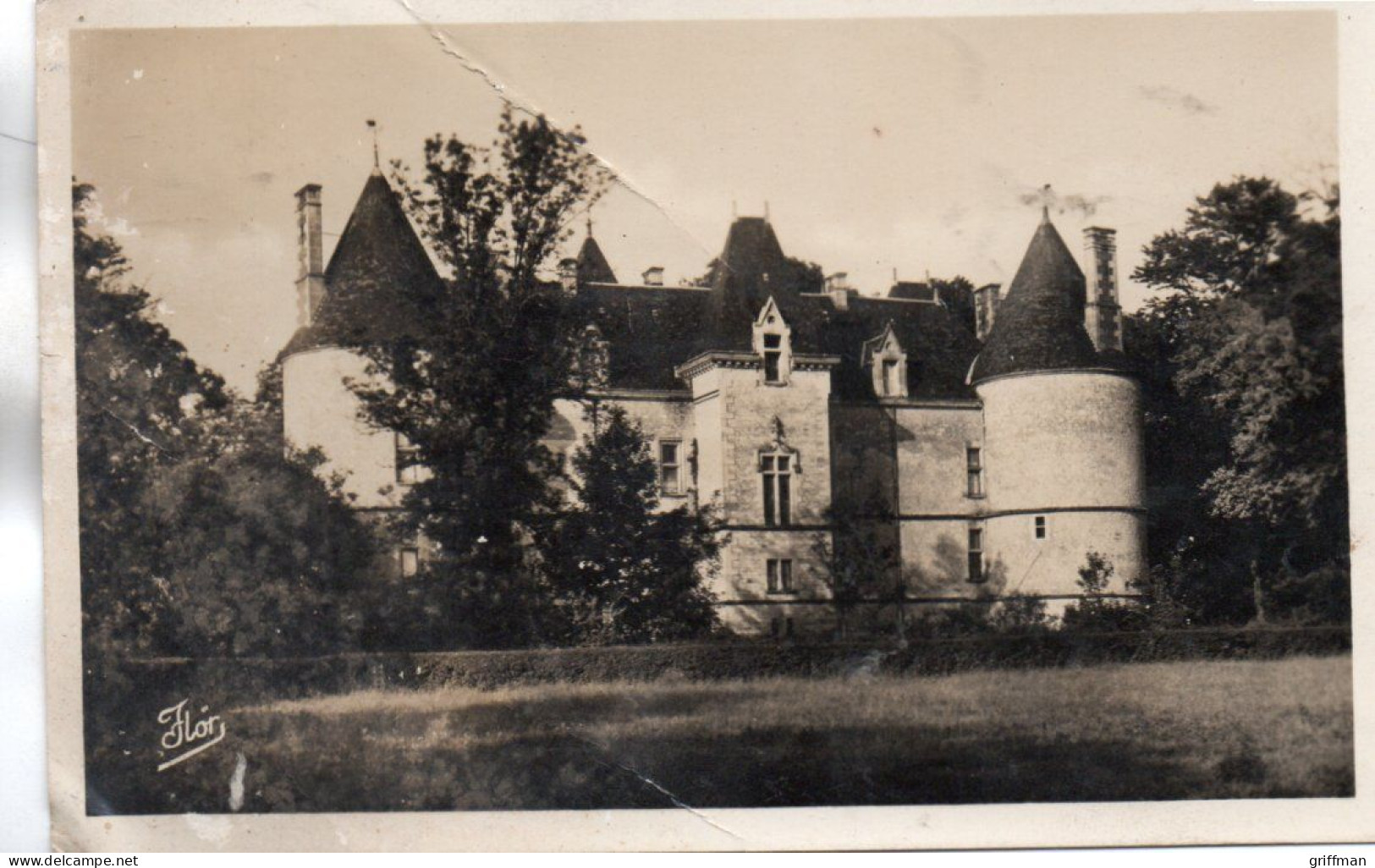 MAUZE SUR LE MIGNON LE CHATEAU 1949 CPSM 9X14 TBE - Mauze Sur Le Mignon