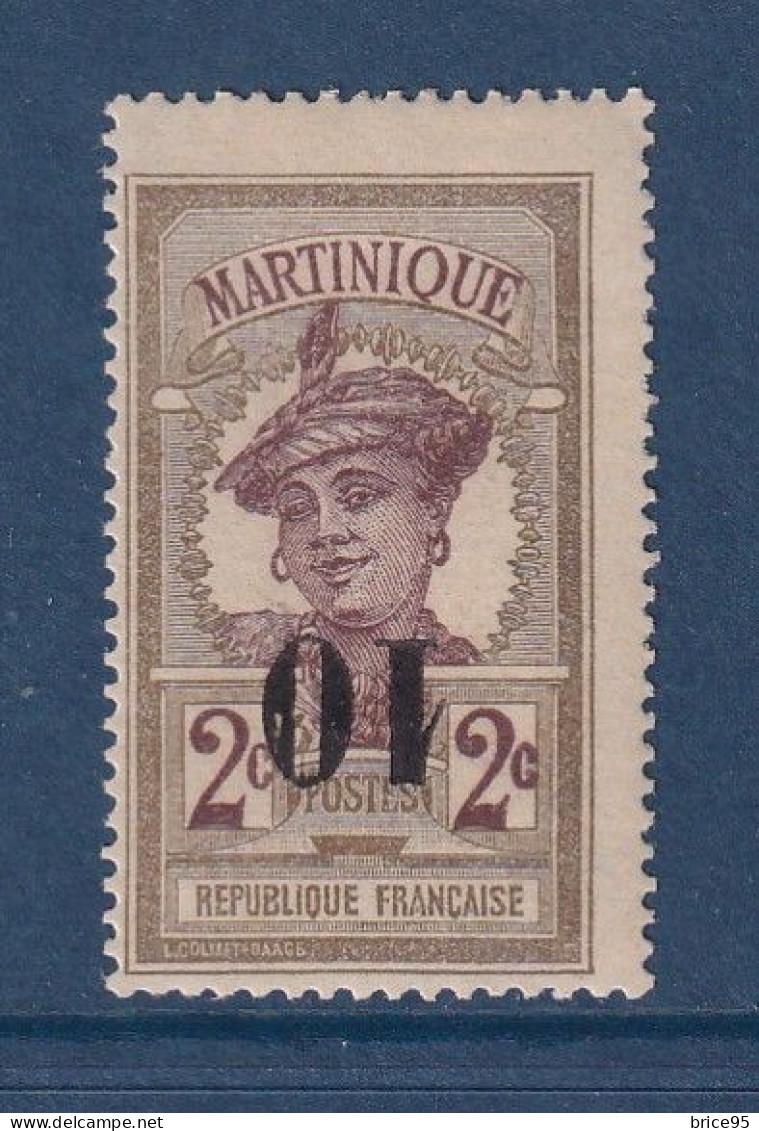 Martinique - YT N° 84 A * - Neuf Avec Charnière - 1920 - Neufs