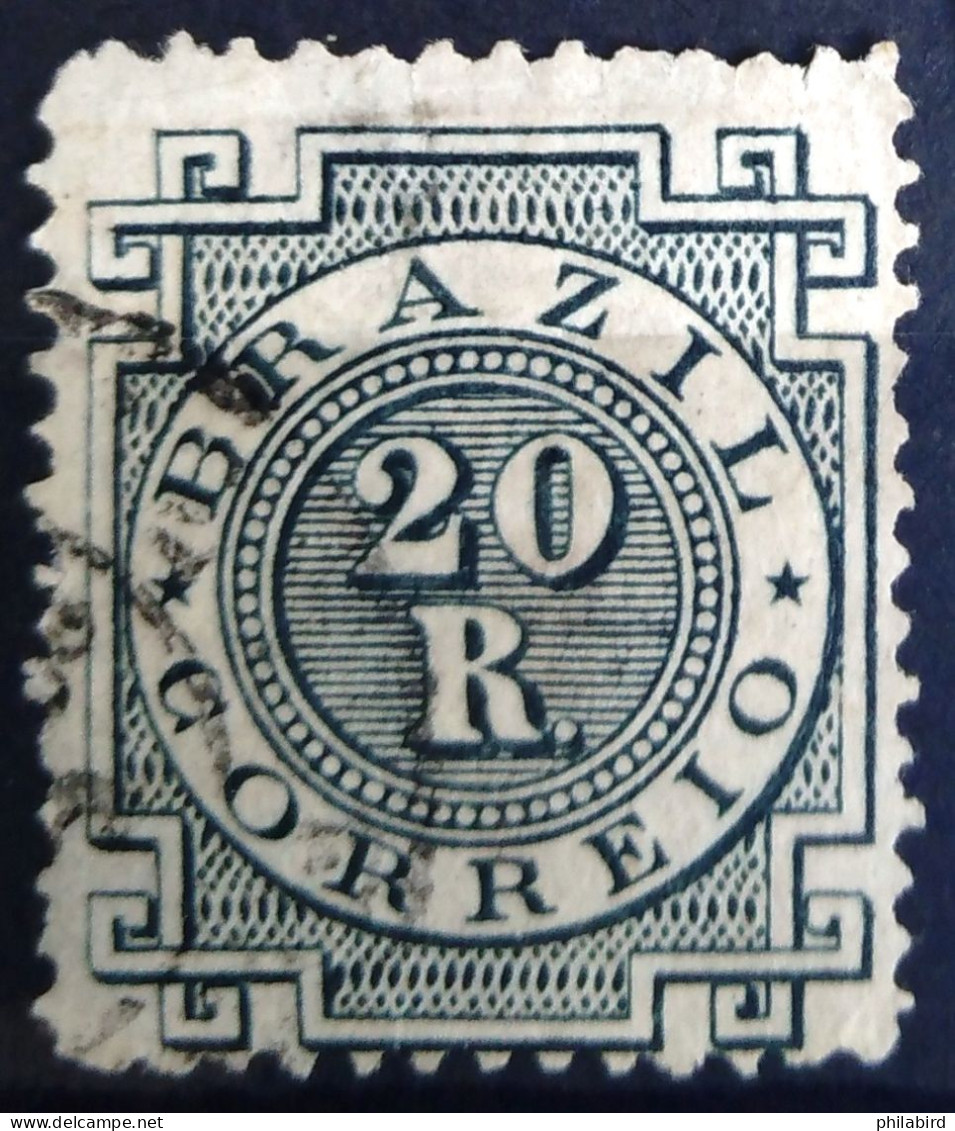 BRESIL                               N° 59                         OBLITERE - Used Stamps