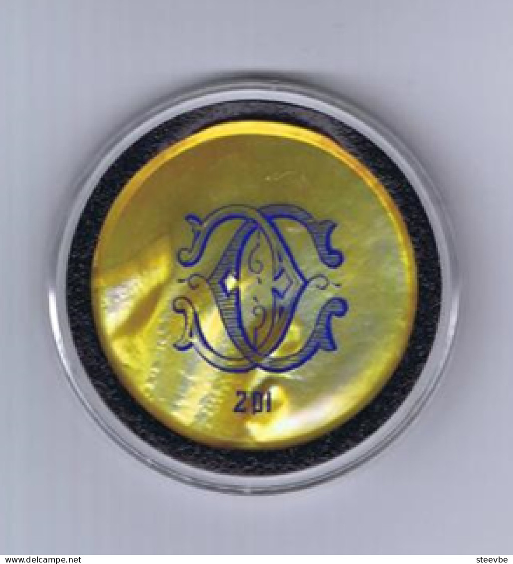 A/ Casino Chip Jeton Nacre Mother Of Pearl Casino De Cannes Rue Des Belges 100 - Casino