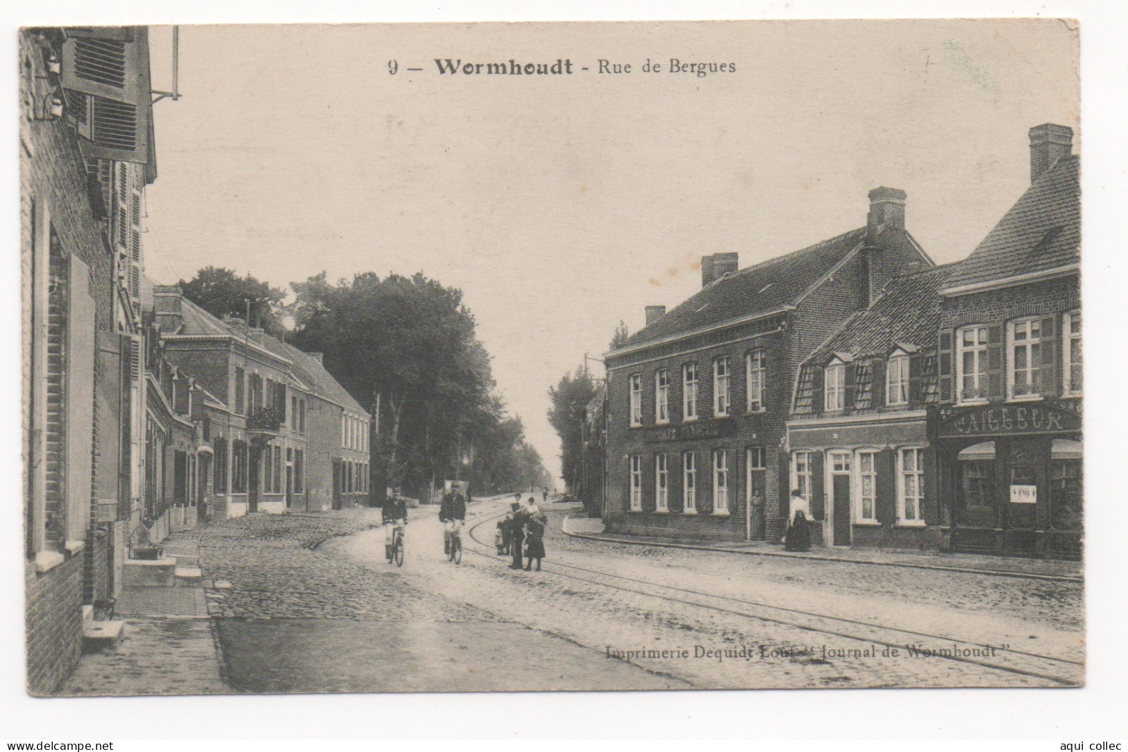 WORMHOUDT  59  RUE DE BERGUES - Wormhout