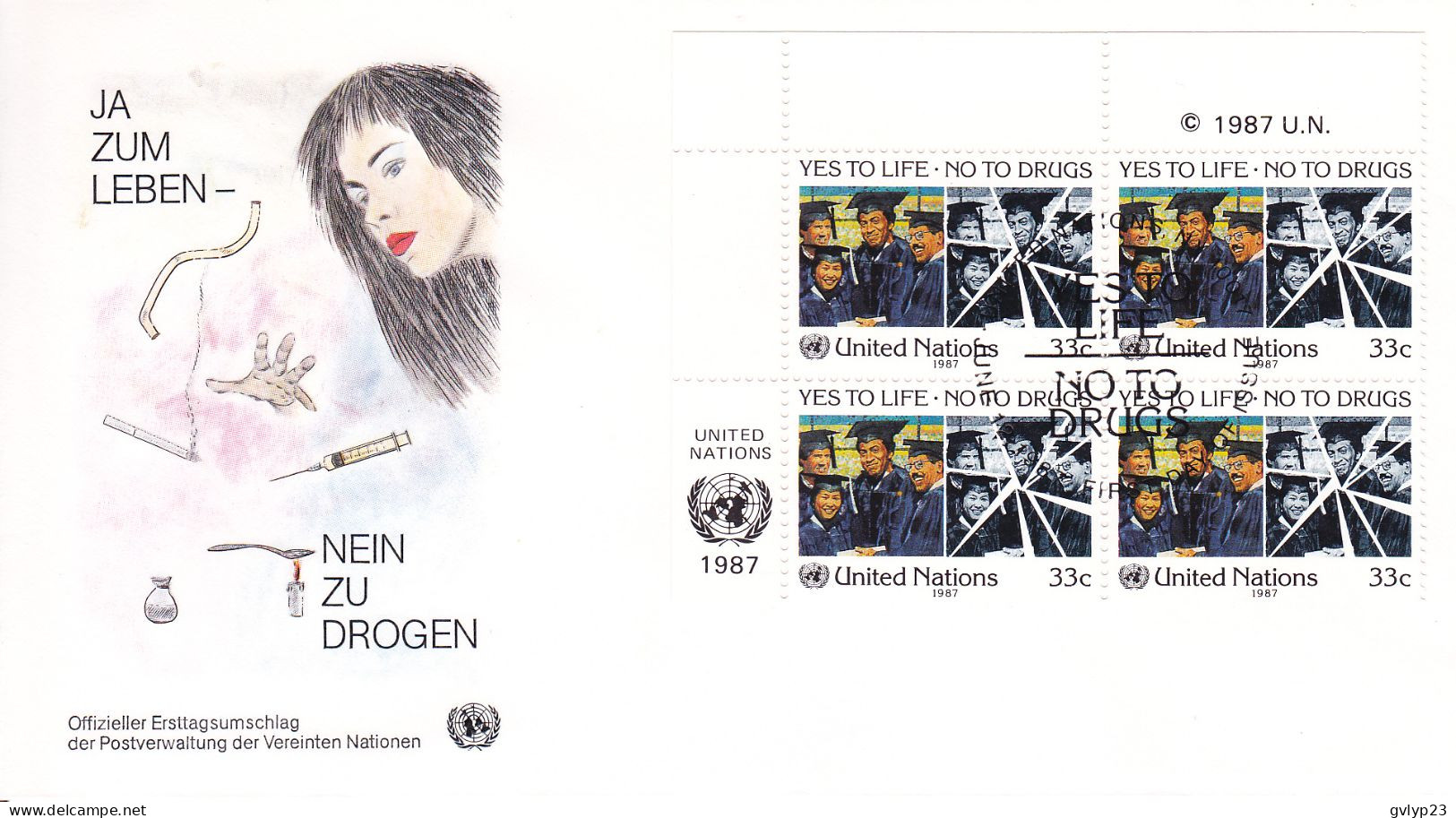 UN LOT DE 17 ENVELOPPES FDC 1987-1989 - Brieven En Documenten