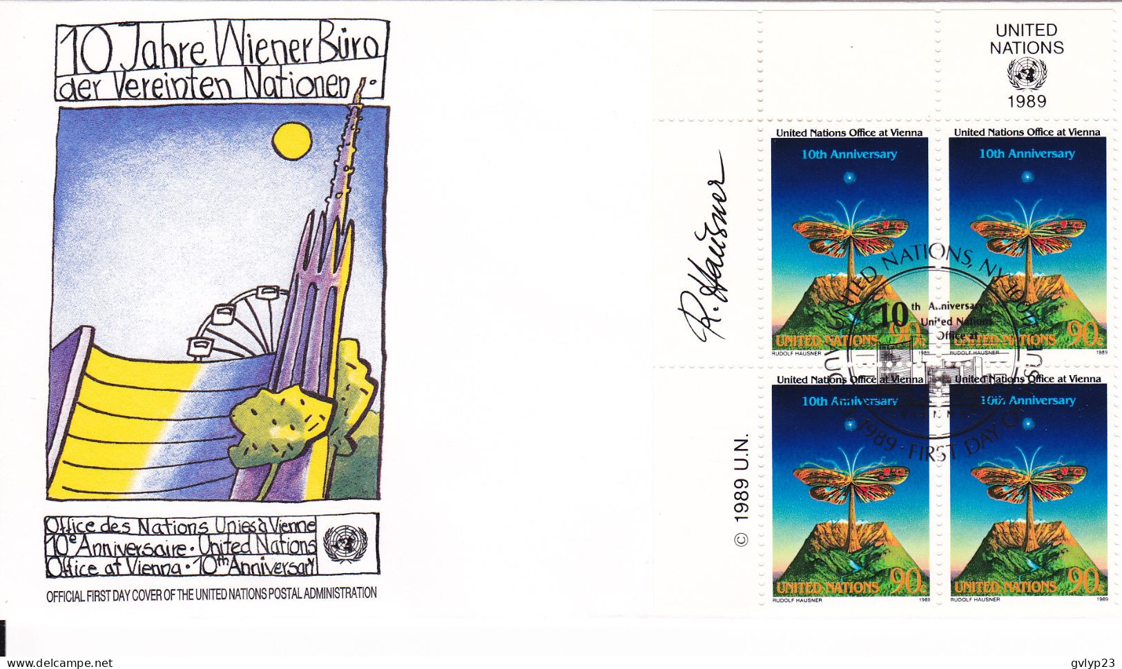 UN LOT DE 17 ENVELOPPES FDC 1987-1989