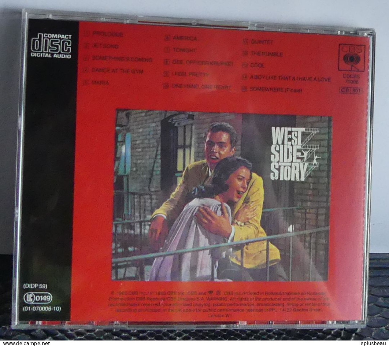 CD West Side Story - Soundtracks, Film Music