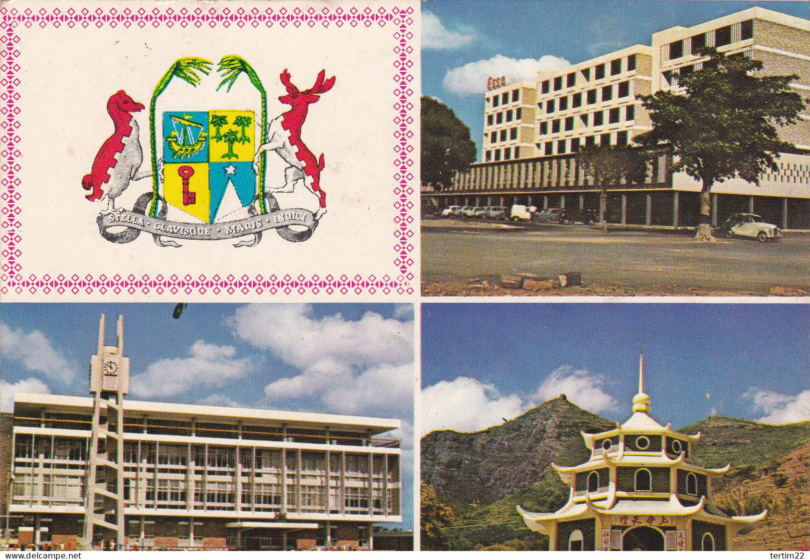 MAURITIUS .ROSE HILL .MUNICIPALITY OF PORT LOUIS . PAGODA - Maurice