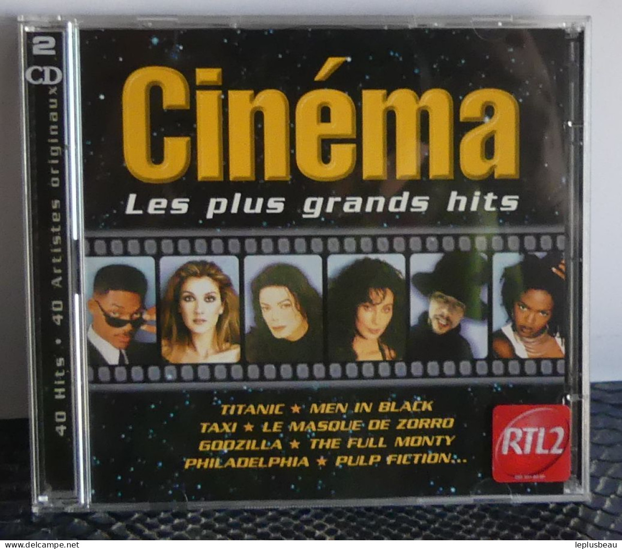 Coffret 2 CD Hits Du Cinéma - Musique De Films