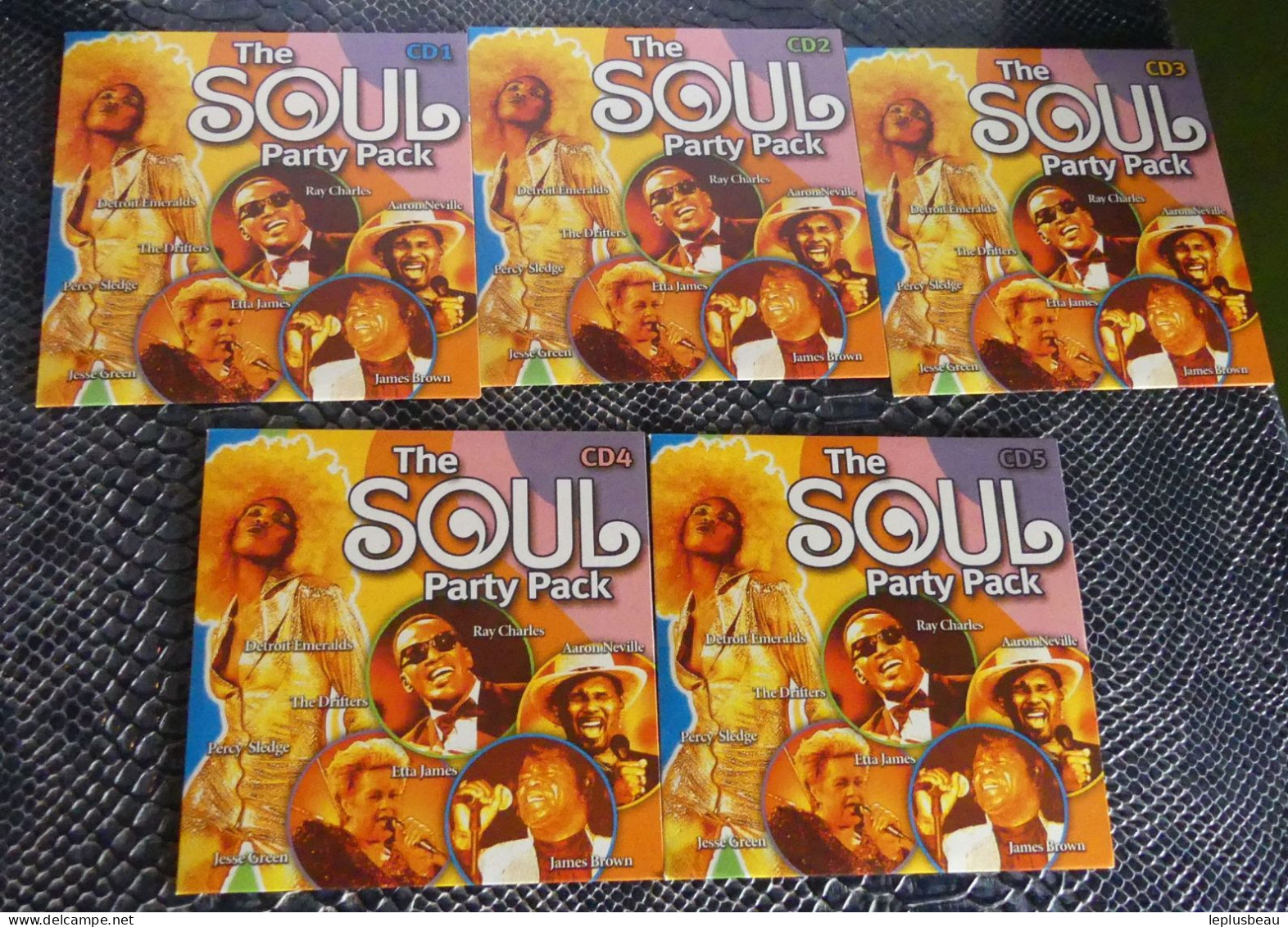 Coffret 5 CD The Soul - Soul - R&B
