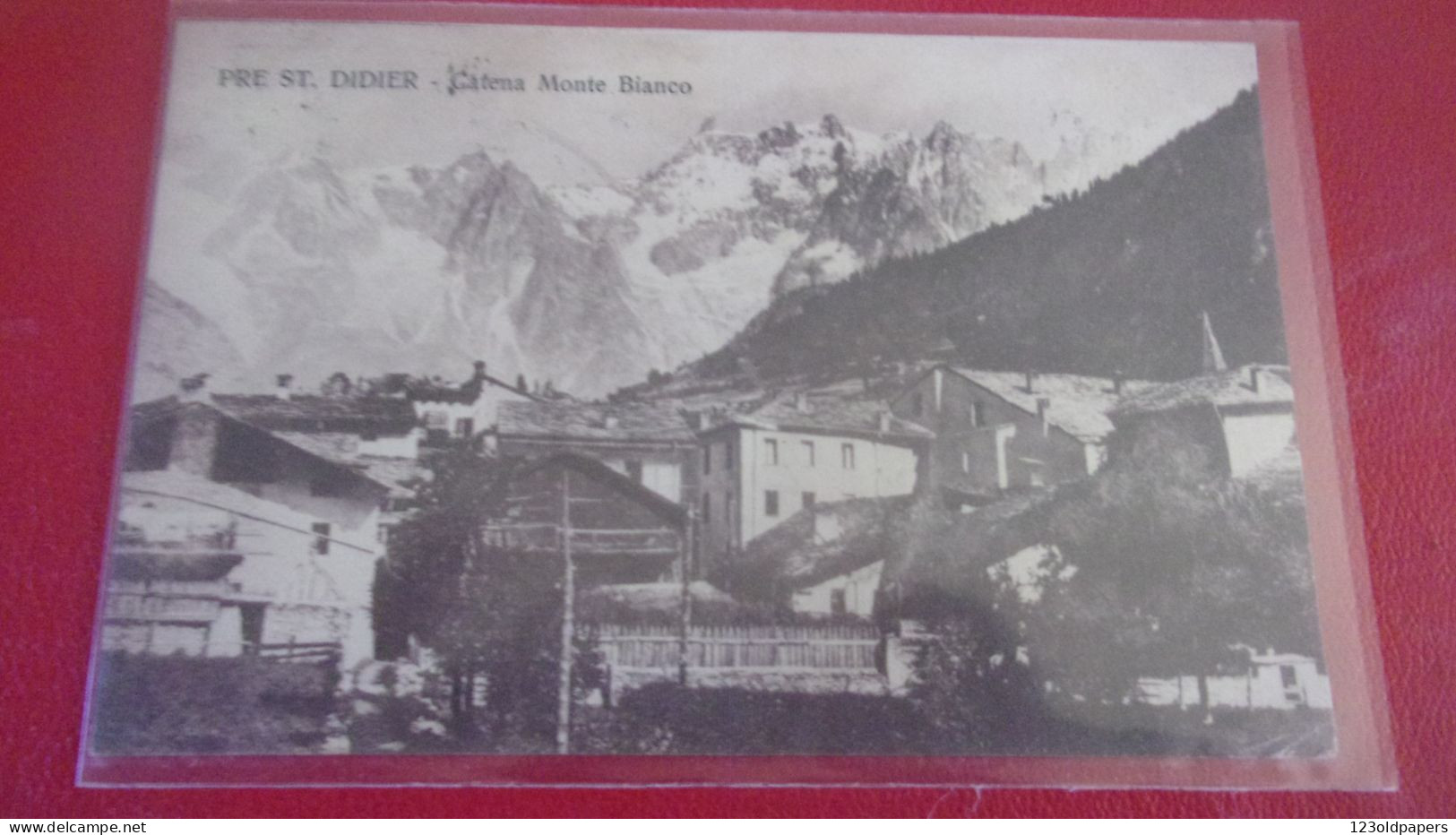 ITALIA  PRE ST DIDIER CATENA MONTE BIANCO - Other & Unclassified