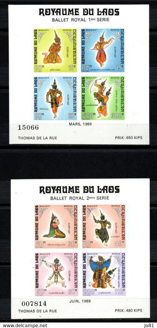 Laos YT Bloc 43-44 Neuf Sans Charnière XX MNH - Laos