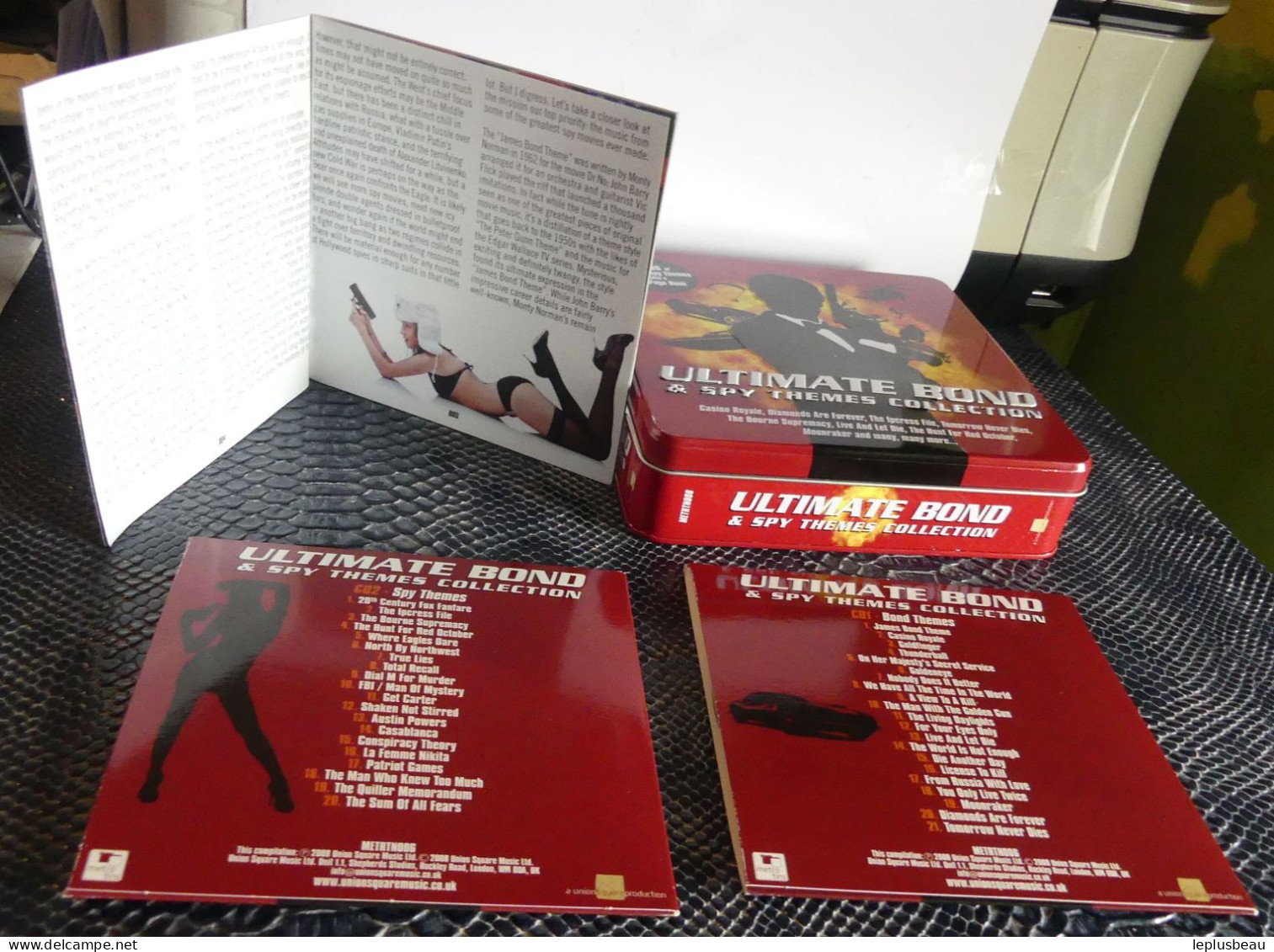 Coffret 2 CD James Bond - Soundtracks, Film Music