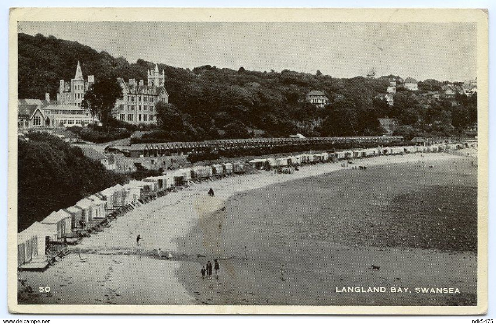 SWANSEA : LANGLAND BAY / CORSE, AJACCIO, COURS NAPOLEON (SCAPULA) - Glamorgan